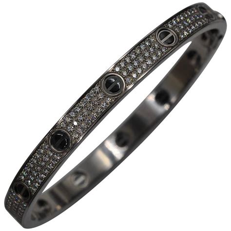 black cartier love bracelet rubber|genuine cartier bracelets.